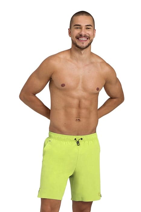 MEN'S ARENA EVO BEACH BOXER SOLID SOFT GREEN by Arena