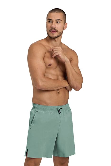 MEN'S ARENA EVO BEACH BOXER SOLID JADE by Arena