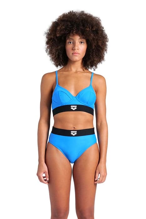 WOMEN'S ARENA BICOLORE ELASTIC BRASSIERE BLUE CHINA by Arena