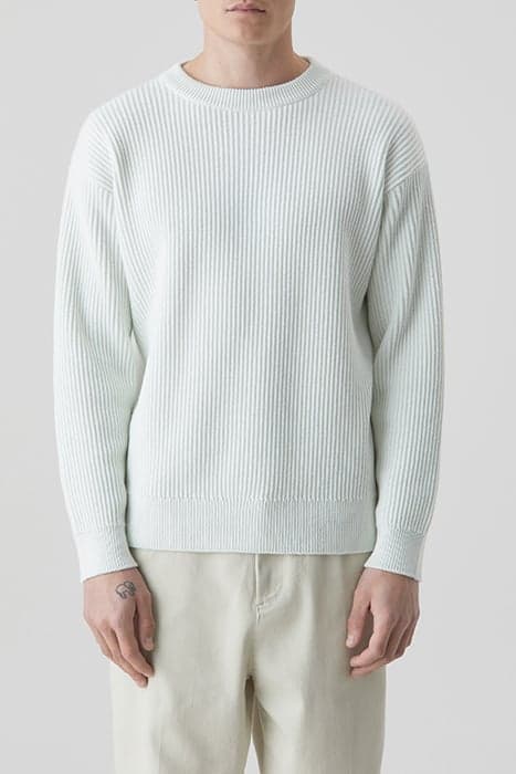 KNITTED JUMPER MARBLE WHITE by Closed