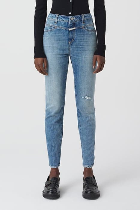 SKINNY PUSHER JEANS MID BLUE by Closed