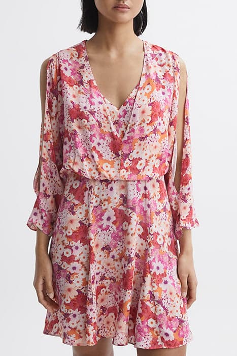 ANNALISA-MULTI FLORAL FLI PINK by Reiss