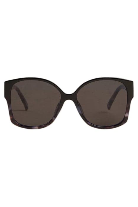 DEE ANGLED CATEYE SUNGLASSES BLACK MULTI by White Stuff