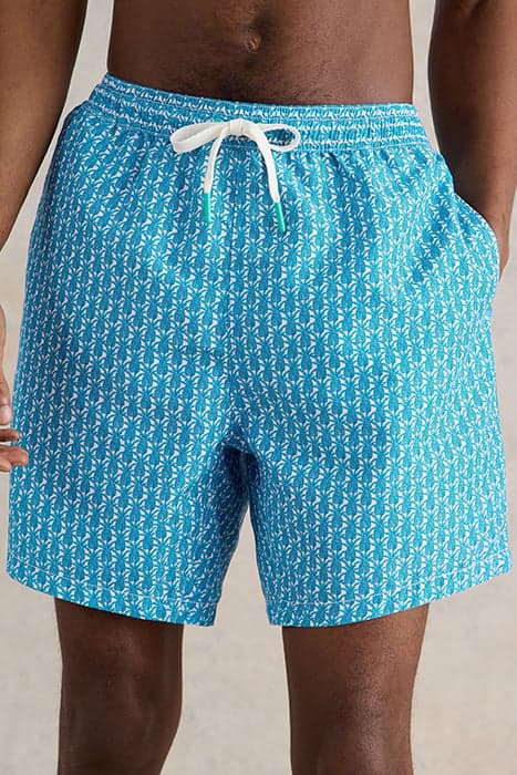 GEO PINEAPPLE SWIMSHORT BLUE PRINT by White Stuff