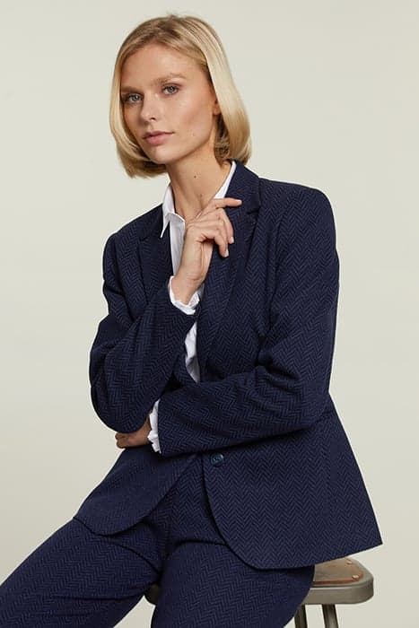 BLUE CLASSIC BLAZER by River Woods