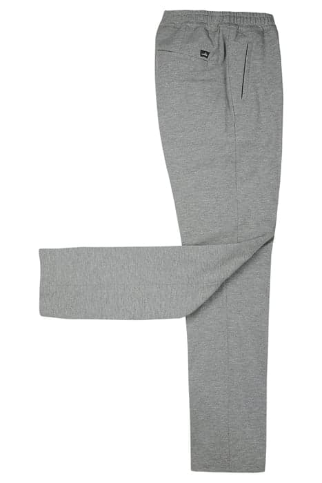 JADES | JERSEY STRETCH COMFORT TROUSERS LIGHT GREY MELANGE by WAHTS