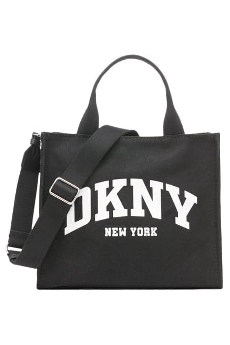 HADLEE MD TOTE BLACK/SILVER by DKNY