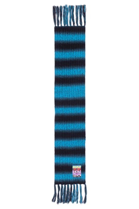 BLACK STRIPED SCARF by Bimba y Lola