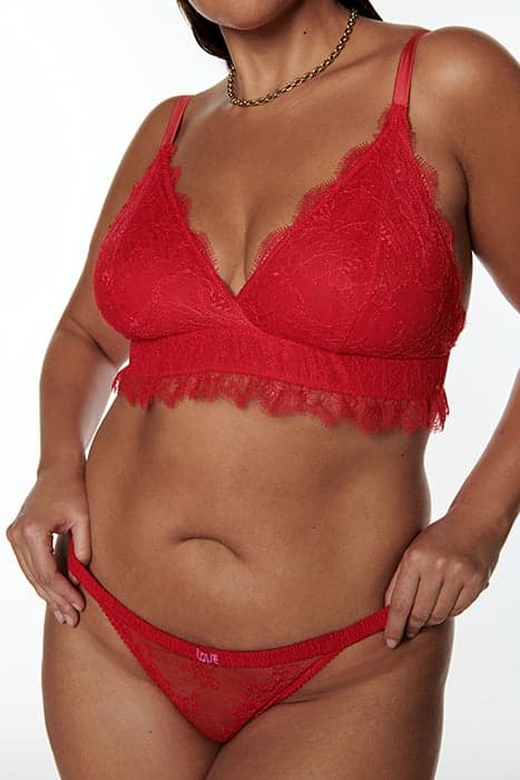 GWEN BRALETTE RED by Love Stories