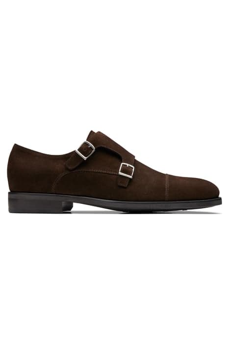 DARK BROWN DOUBLE MONK STRAP by Suitsupply