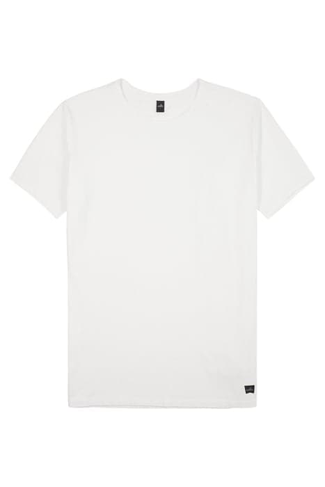 WOODS-CARBON | CREW NECK T-SHIRT PURE WHITE by WAHTS