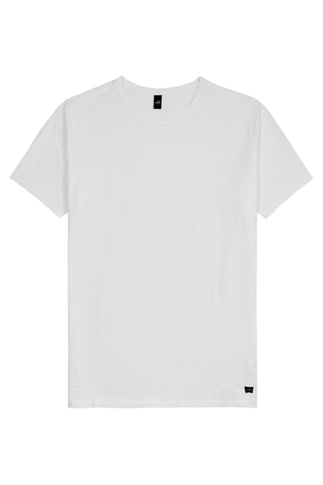 WOODS-CARBON | CREW NECK T-SHIRT OFF WHITE by WAHTS