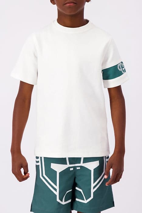 JR. COMMANDER TEE WHITE by Black Bananas