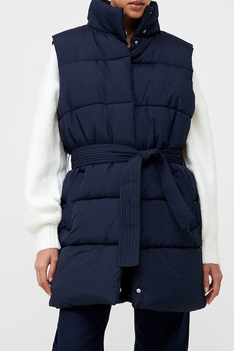 GILET FUNNEL BELT M BLUE by French Connection