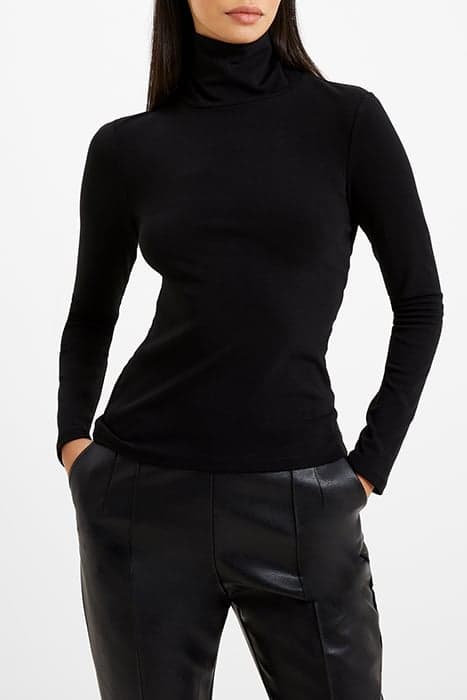 ROY VISCOSE TOP BLACK by French Connection