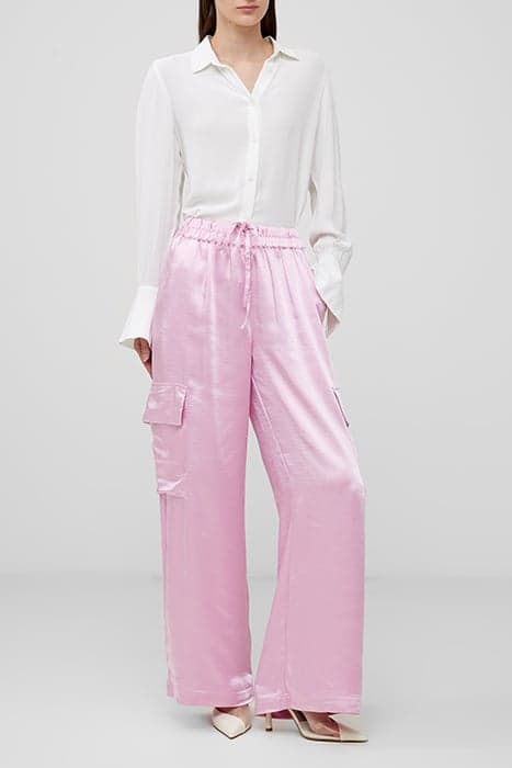 CHLOETTA CARGO TROUSER RED by French Connection