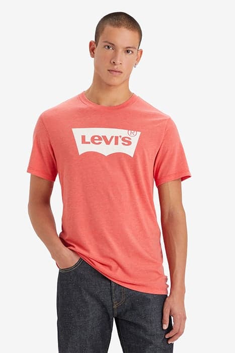 GRAPHIC CREWNECK TEE SSNL CORE BW SCRIPT by Levi's