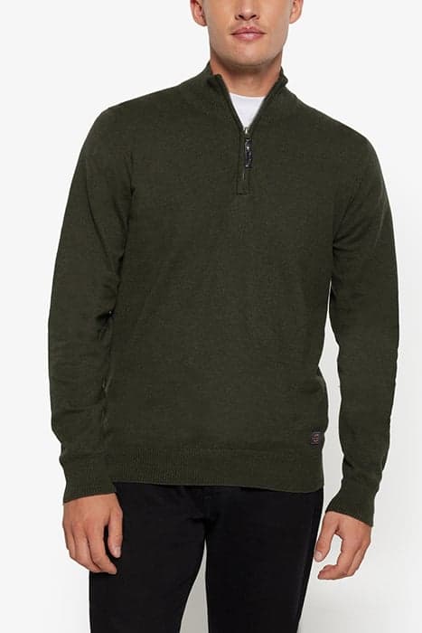 KLAUSSI HALFZIP + FULL GREEN MELANGE by Signal