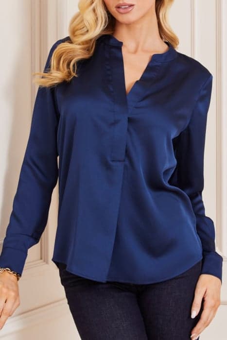 CYNTHIA BLOUSE POLY SECRET BLUE by Marciano by Guess