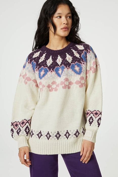 ISEY PULLOVER COSY WHITE by Fabienne Chapot