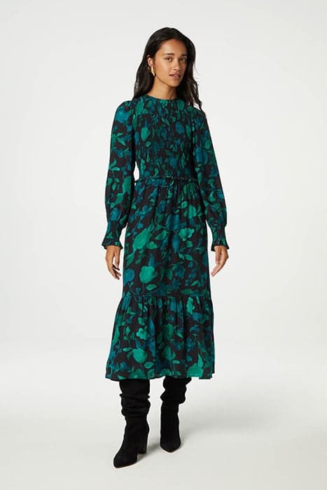 CARO DRESS BRIGHT TEAL/TASTY TE by Fabienne Chapot