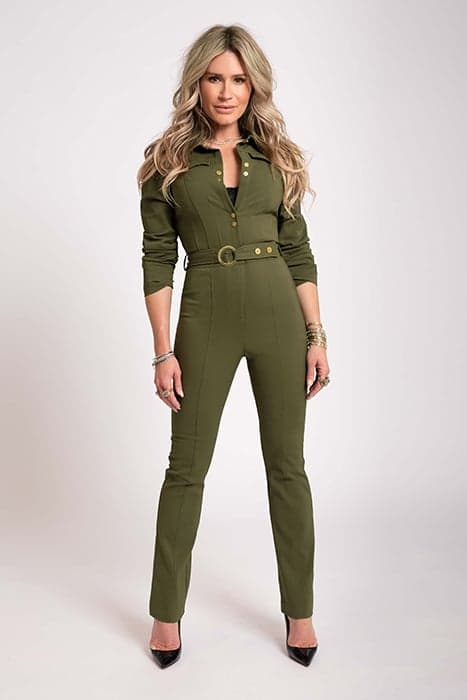 AUCKLAND JUMPSUIT COMBAT GREEN by NIKKIE