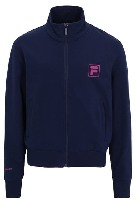 BLEISTADT CROPPED TRACK JACKET MEDIEVAL BLUE by FILA