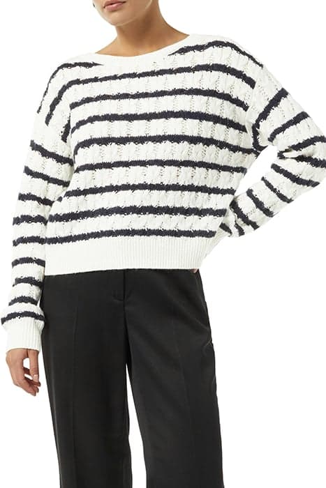 COMMA PULLOVER WHITE by Comma