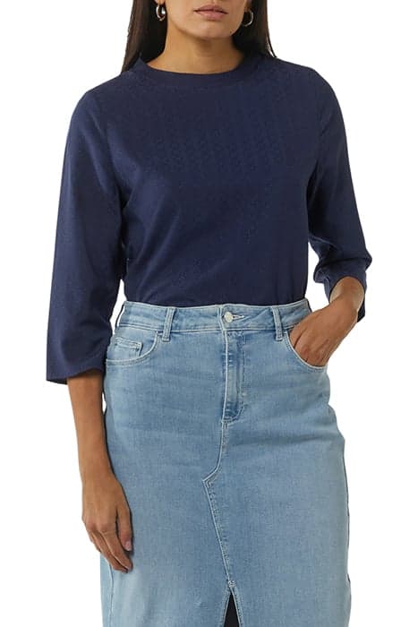 COMMA BLOUSES BLUE-MARINE by Comma