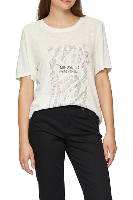 S.OLIVER T-SHIRTS OFF-WHITE by s. Oliver