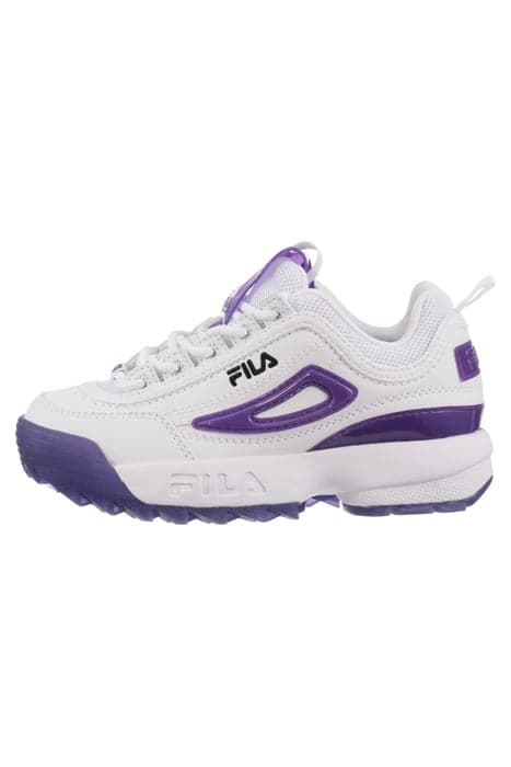 DISRUPTOR T WHITE-PRISM VIOLET by FILA