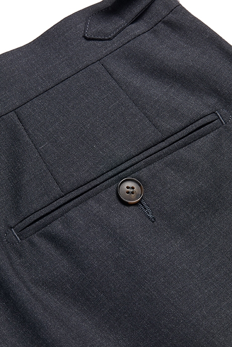 GREY PLEATED BRENTWOOD TROUSERS 7