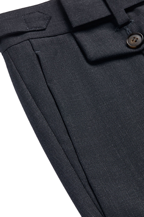 GREY PLEATED BRENTWOOD TROUSERS 6