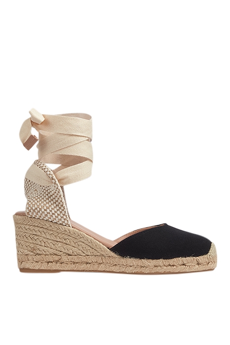 MAUREENE ESPADRILLES BLACK 1