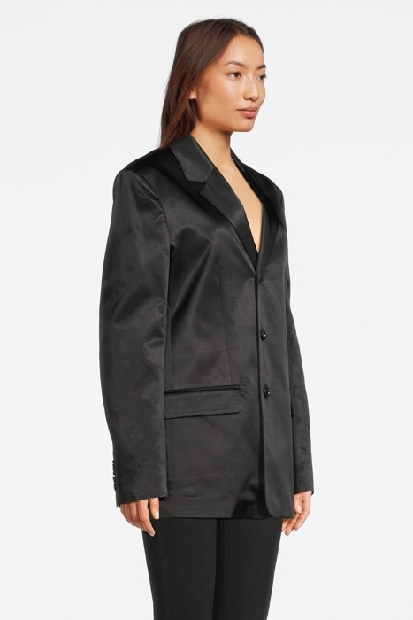 JARA SHINY BLAZER BLACK 3