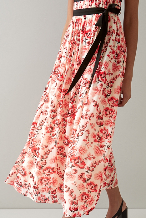 CHARLOTTE MIDI DRESS RED 4