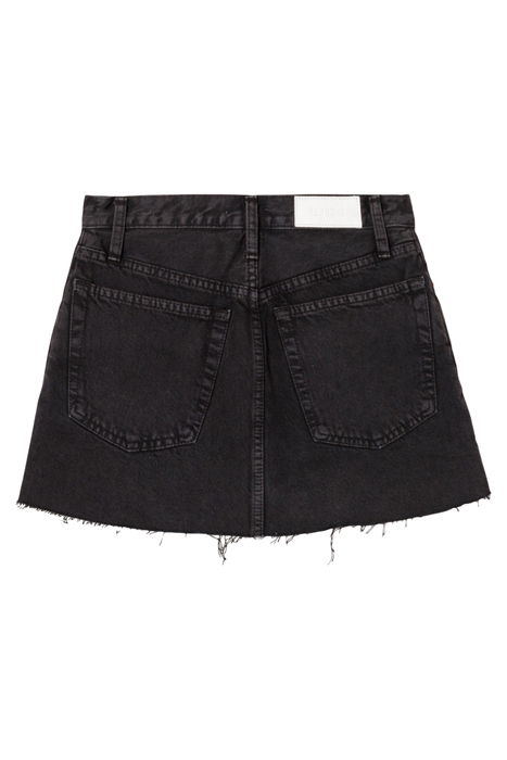90S MINI SKIRT WASHED BLACK 2