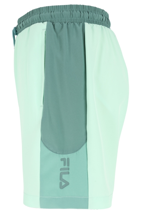 SESTU SWIM SHORTS BROOK GREEN-BLUE SPRUCE-BERYL GREEN 3