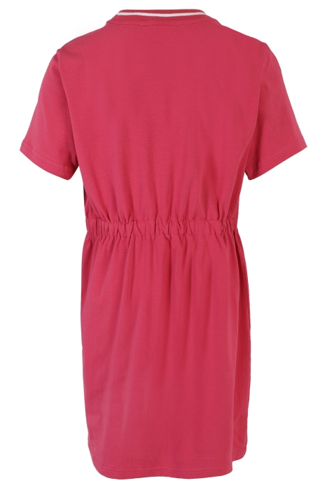 TARBECK T-SHIRT DRESS CARMINE 2