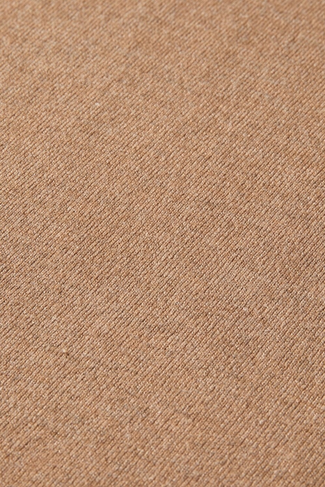 ECOVERO VISCOSE-BLEND TURTLENECK PULLOVER CAMEL MELANGE 3