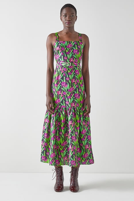 ESSIE MULTI MIDI DRESS MULTICOLOR 1