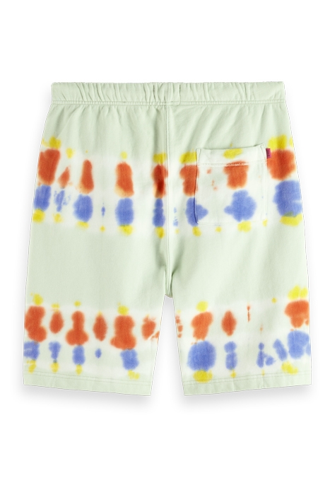 RELAXED TIE-DYE SWEATSHORTS MINT TIE DYE 2