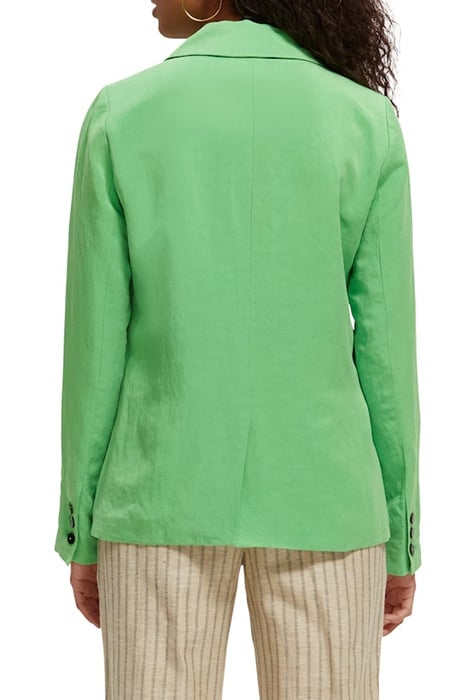 SUMMER DOUBLE BREASTED EVENT BLAZER BRIGHT PARAKEET 4