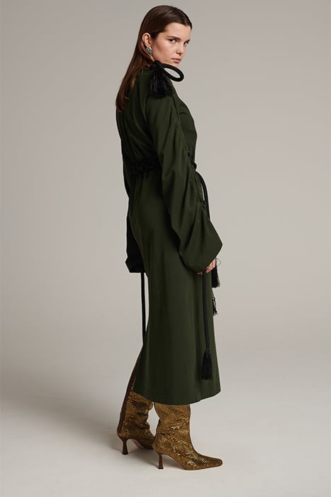 WANDER DRESS BLACK GREEN 5