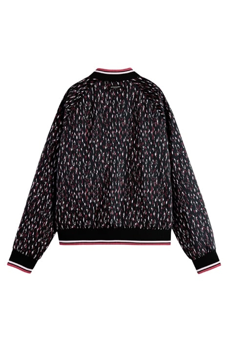 PRINTED REVERSIBLE BOMBER JACKET WITH PADDING IKAT RAIN 2