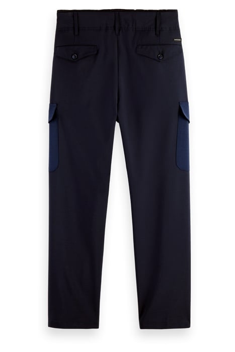 FORMAL LOOSE TAPERED-FIT DOUBLE PLEATED CARGO CHINO NIGHT 2