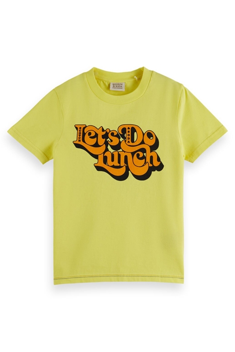 COTTON IN CONVERSION SHORT-SLEEVED ARTWORK T-SHIRT SUNFLOWER 1