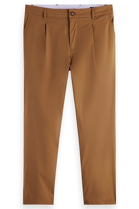 BLAKE REGULAR TAPERED-FIT POPLIN CHINO TAUPE 1