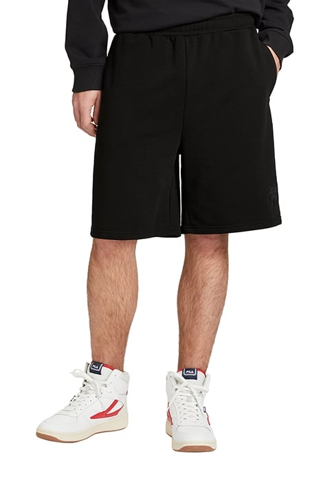 LOUM PANELLED SHORTS BLACK 1