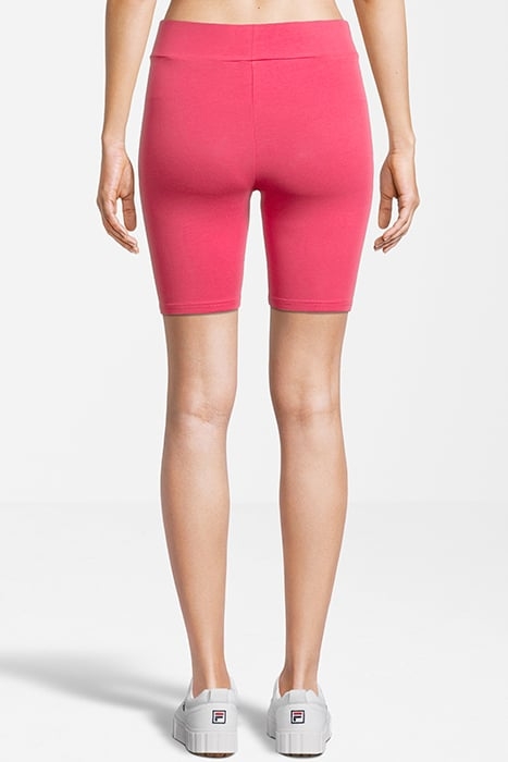 BUCKAUTAL HIGH WAIST SHORT LEGGINGS CARMINE 2